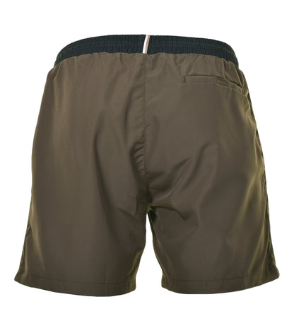 Starfish Swim Shorts Open Green