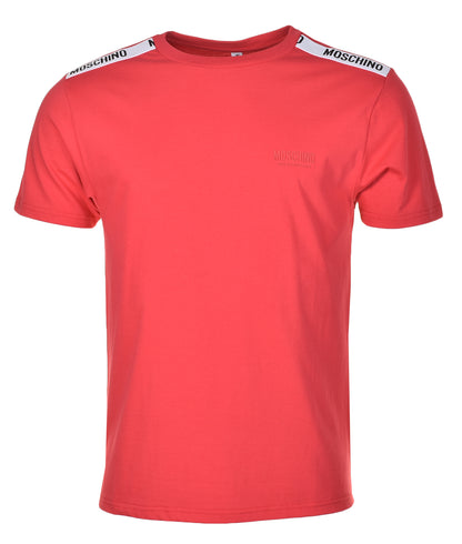 Underwear Shoulder Taped T Shirt Red