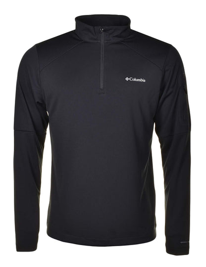 Long Sleeve Tech Knit 1/4 Zip Black