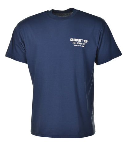 Less Troubles T-Shirt Blue/Wax