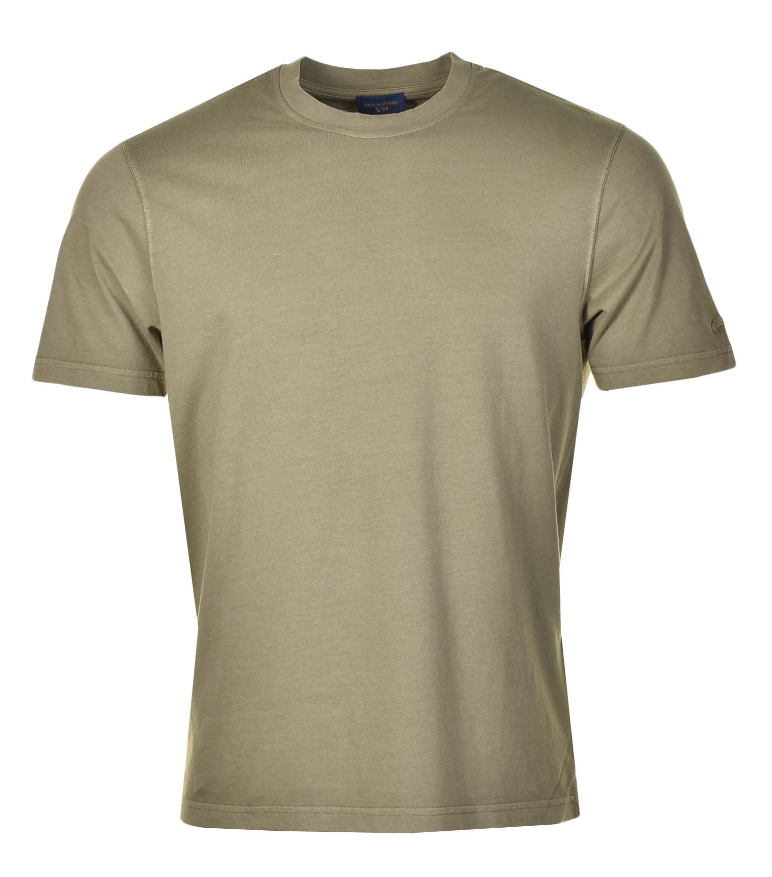 Short Sleeve Extra Soft Garment Dyed T Shirt  Olive