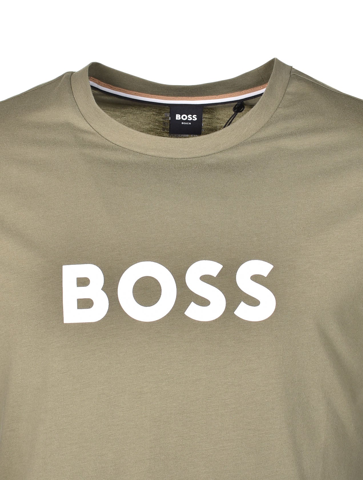 Bodywear Logo T Shirt Khaki