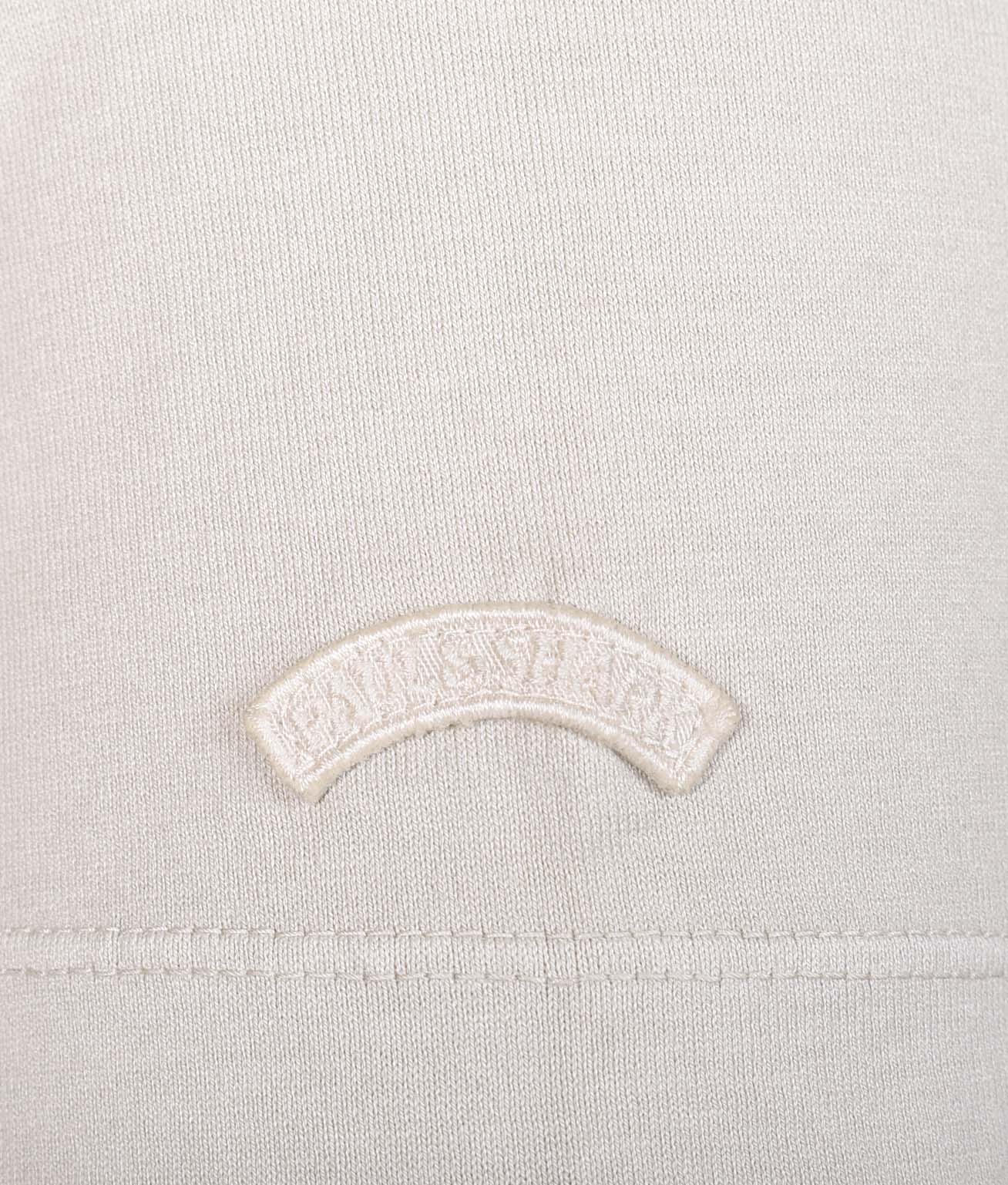 Short Sleeve Tonal Moon Logo T Shirt Beige