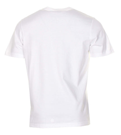 Regular Fit Spray Stripe T Shirt White