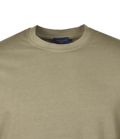 Short Sleeve Extra Soft Garment Dyed T Shirt  Olive