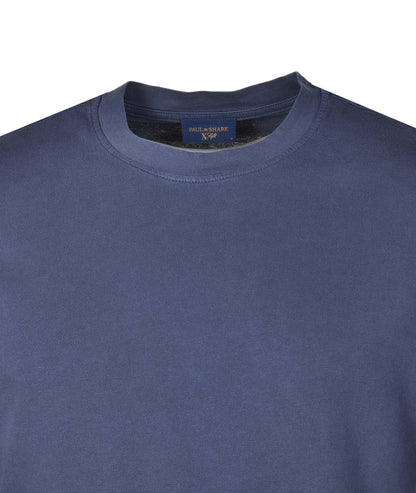 Short Sleeve Extra Soft Garment Dyed T Shirt  Navy