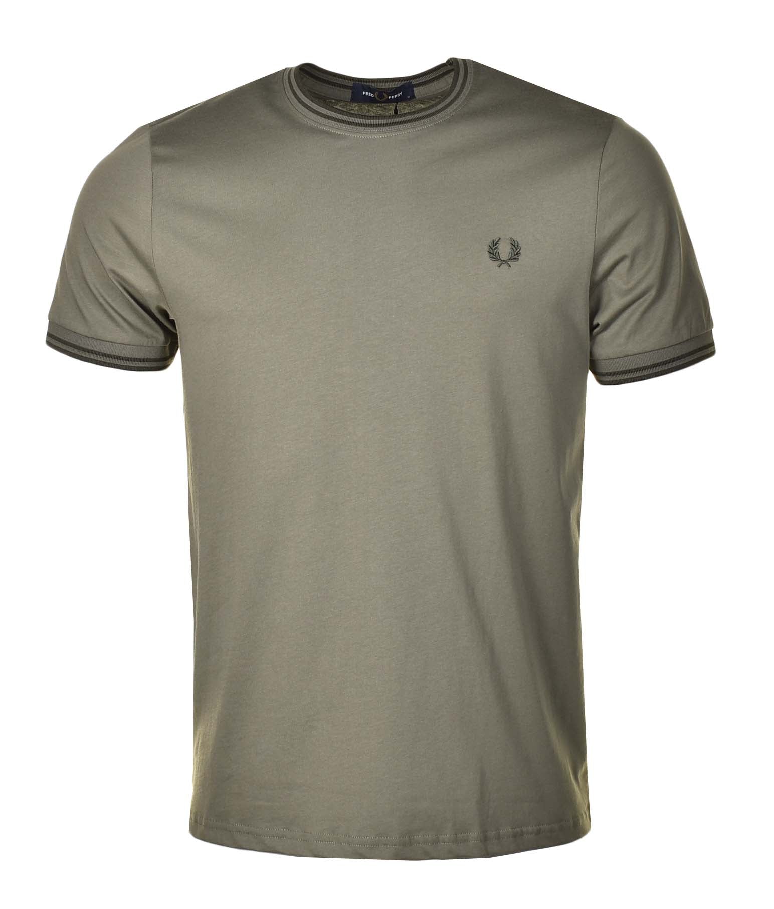 Twin Tipped T Shirt Laurel Green