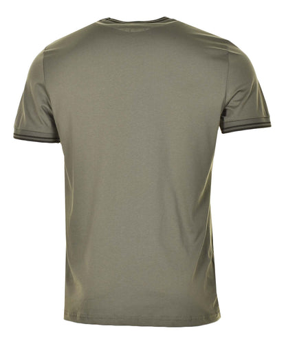 Twin Tipped T Shirt Laurel Green