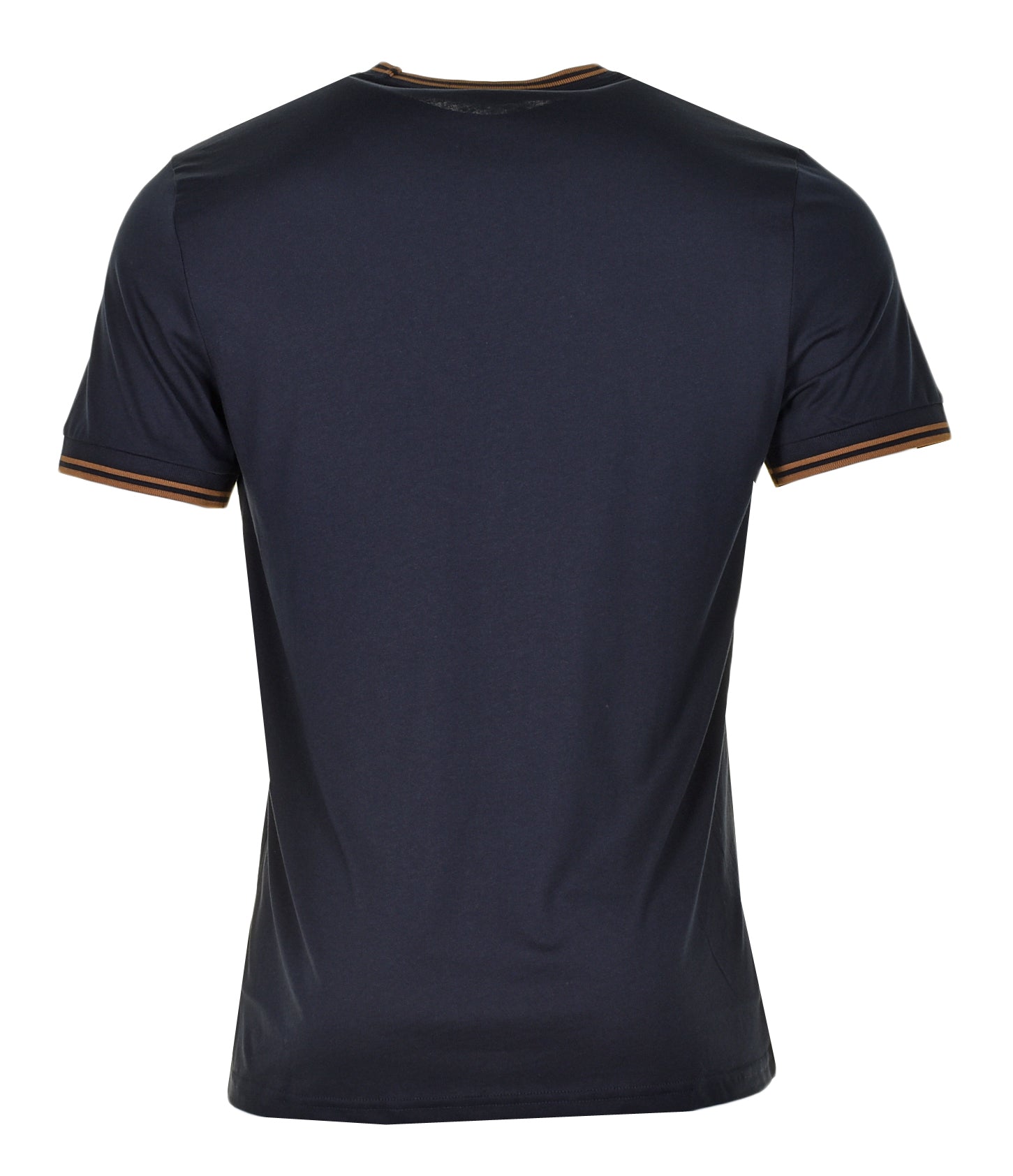 Twin Tipped T Shirt Navy Dark Caramel