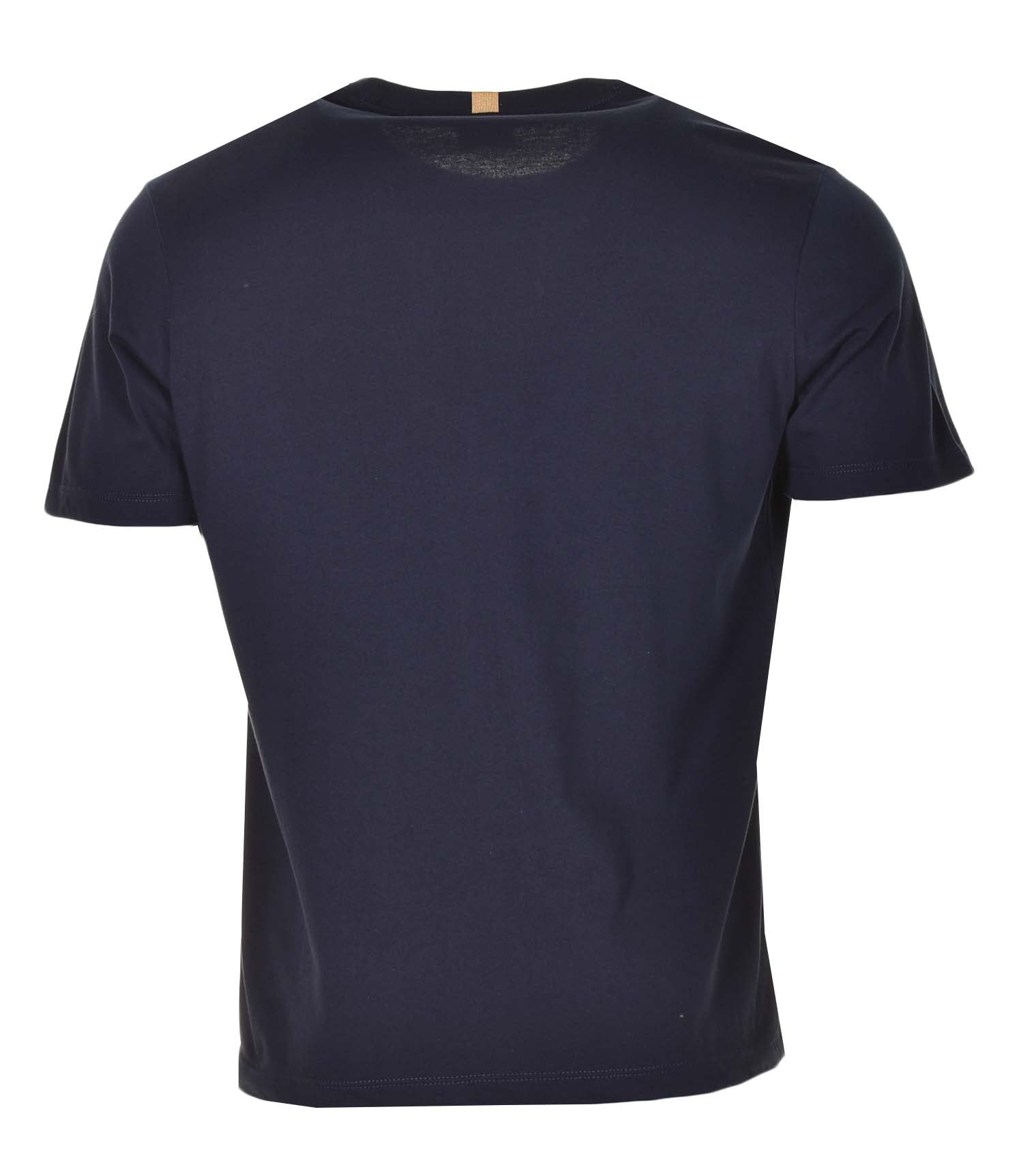 Short Sleeve Centre Logo T Shirt Navy