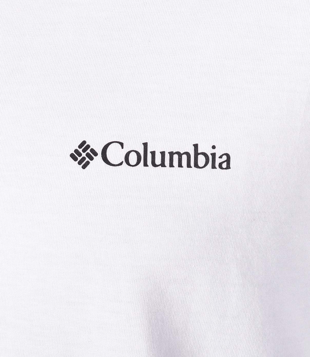 Short Sleeve CSC Basic Logo Graphic T Shirt White