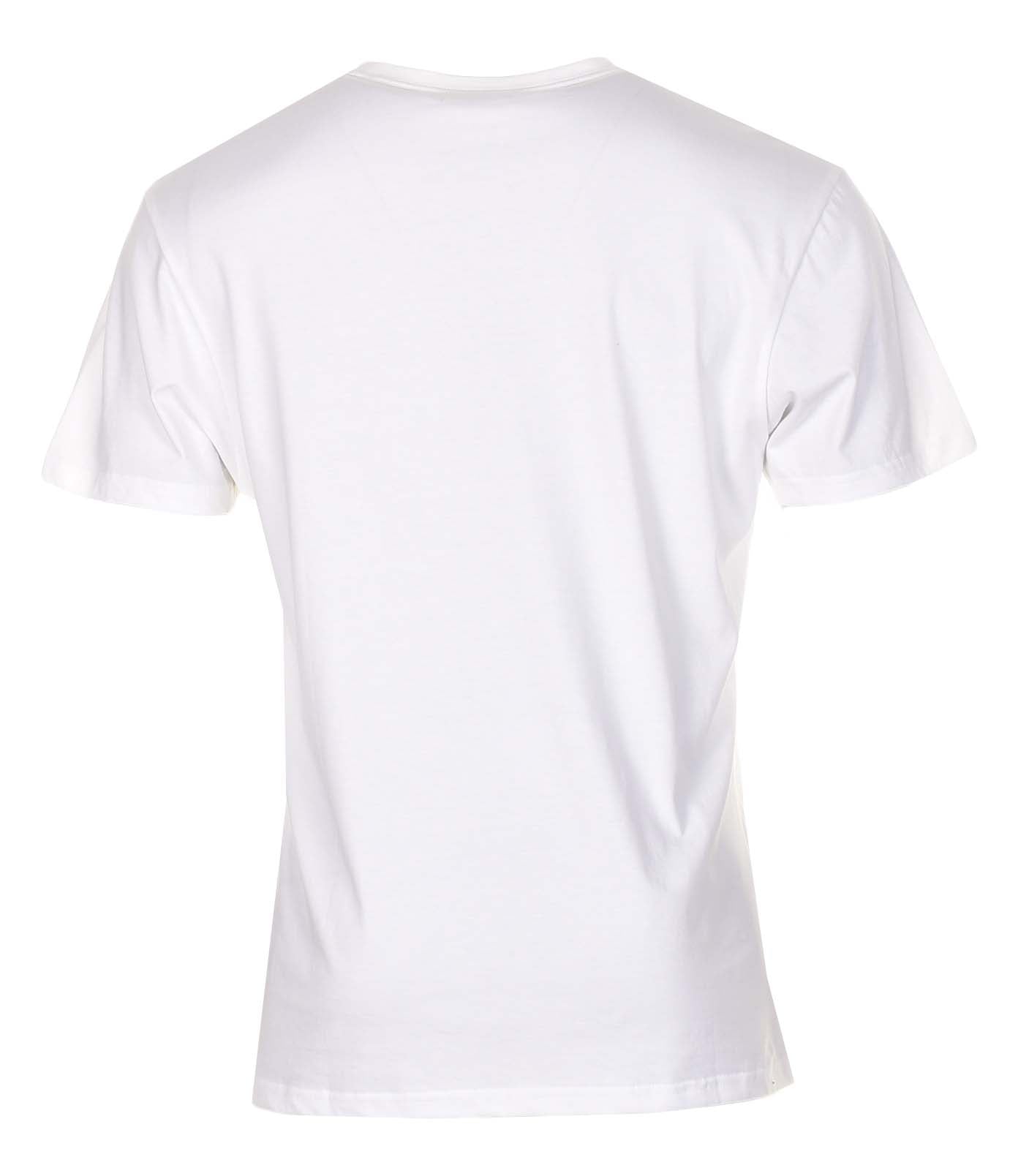 Short Sleeve CSC Basic Logo Graphic T Shirt White