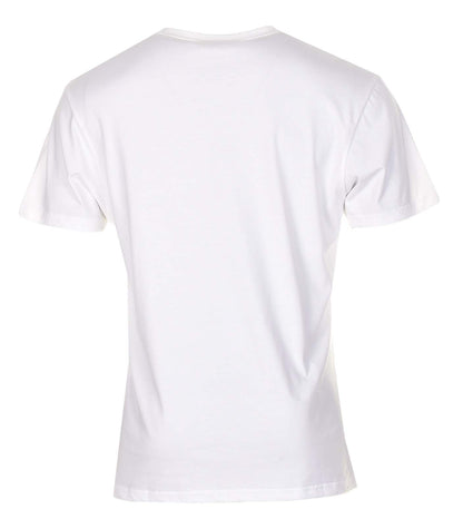 Short Sleeve CSC Basic Logo Graphic T Shirt White