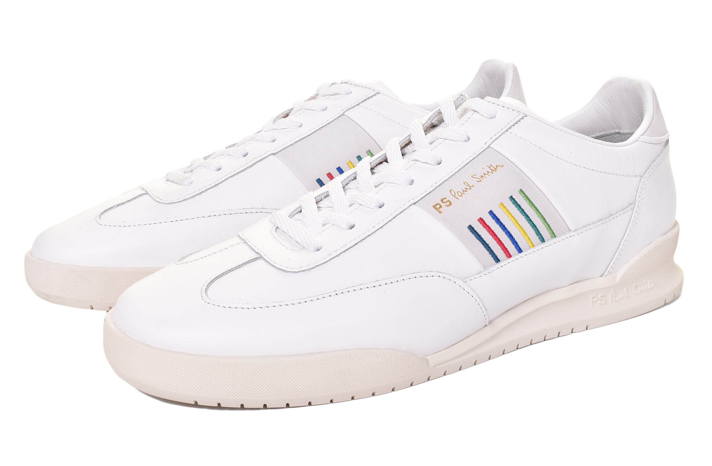 Dover Trainers Side Stripe White