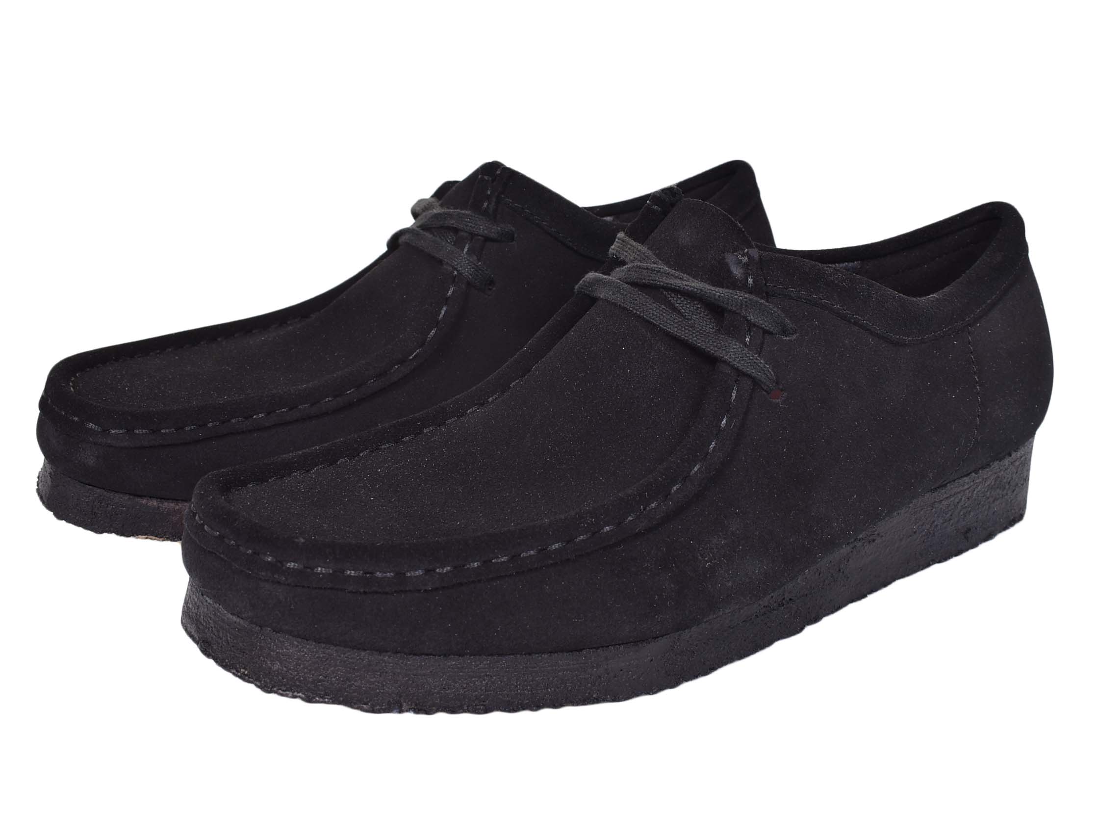 Wallabee Suede Black