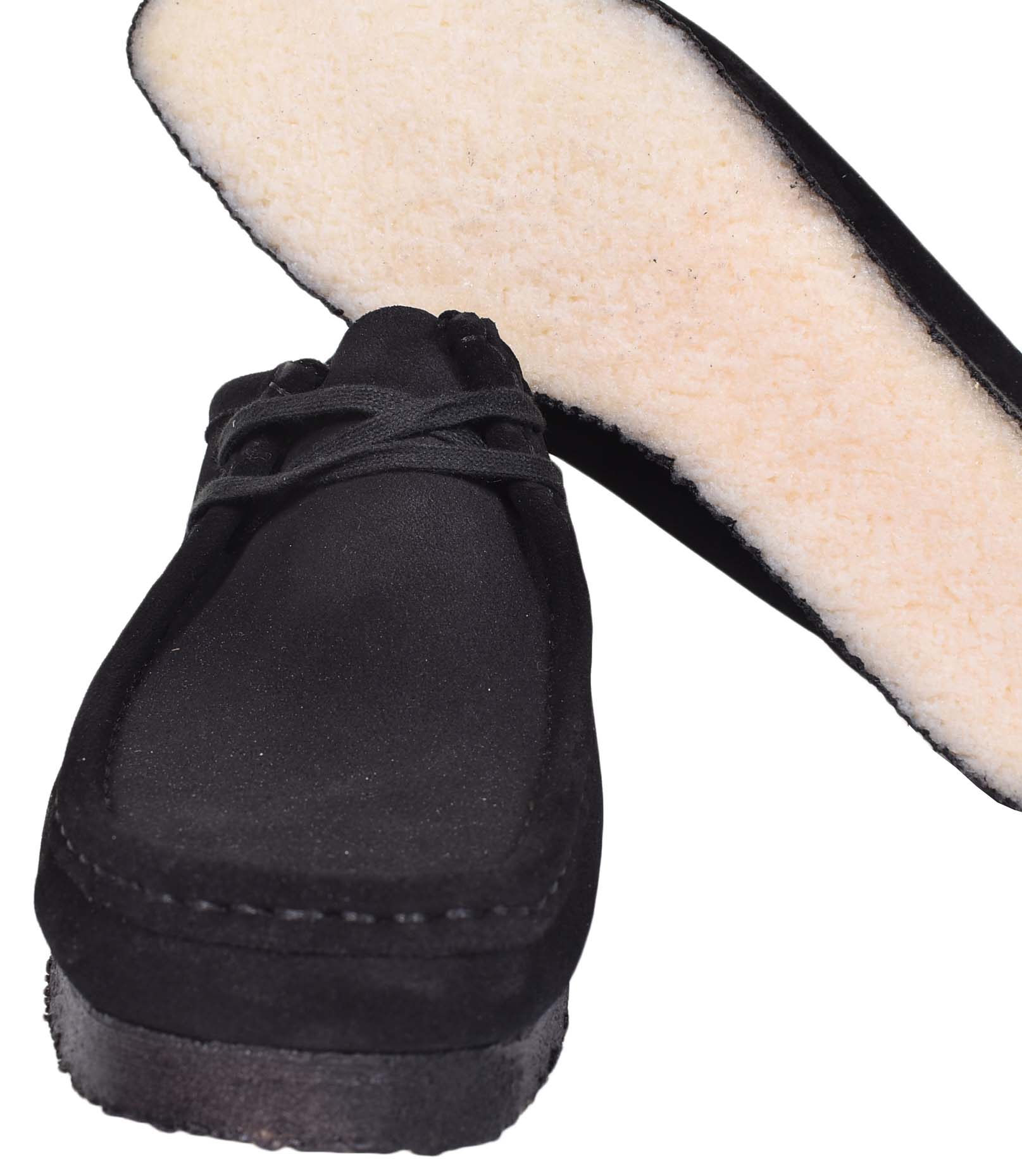 Wallabee Suede Black