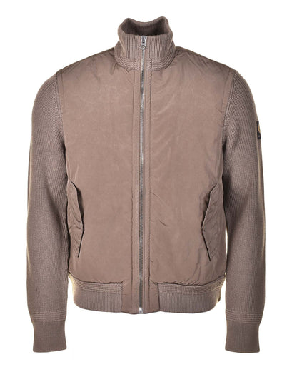 Ward Full Zip Cardigan Clay Brown