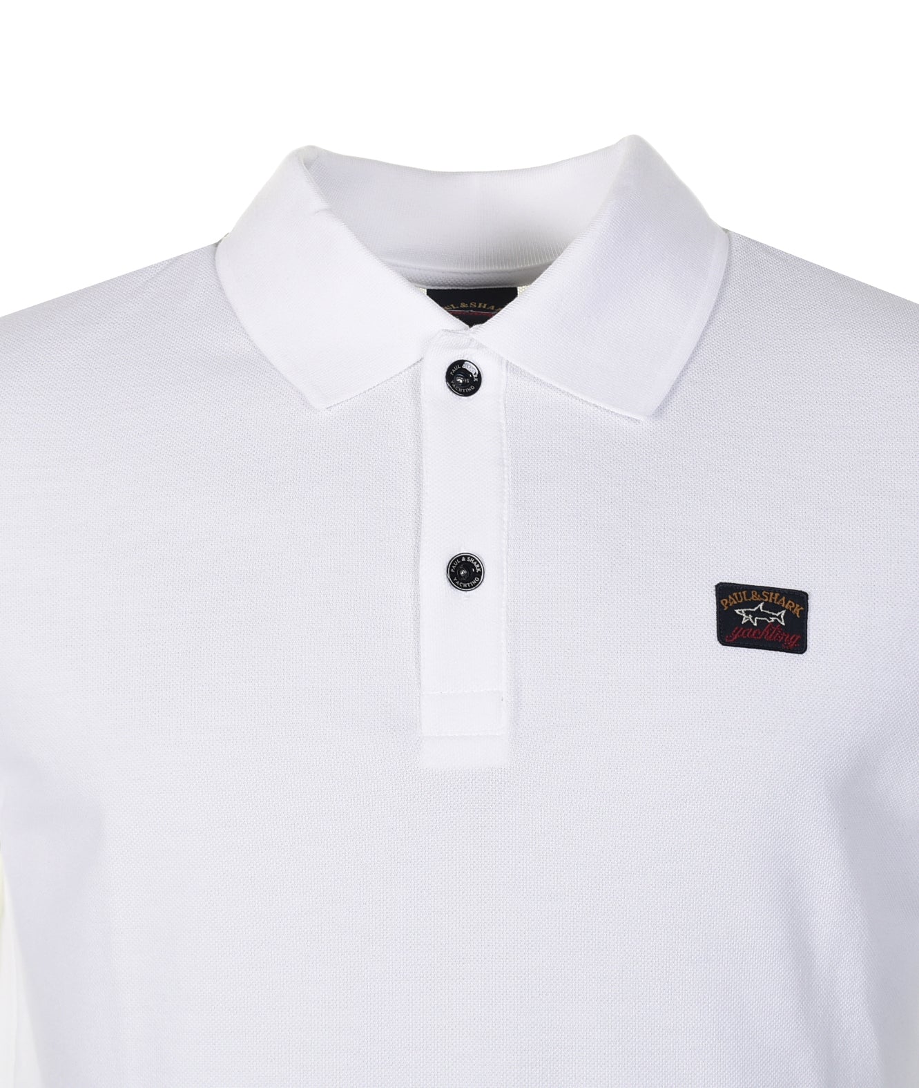 Short Sleeve Polo Shirt White