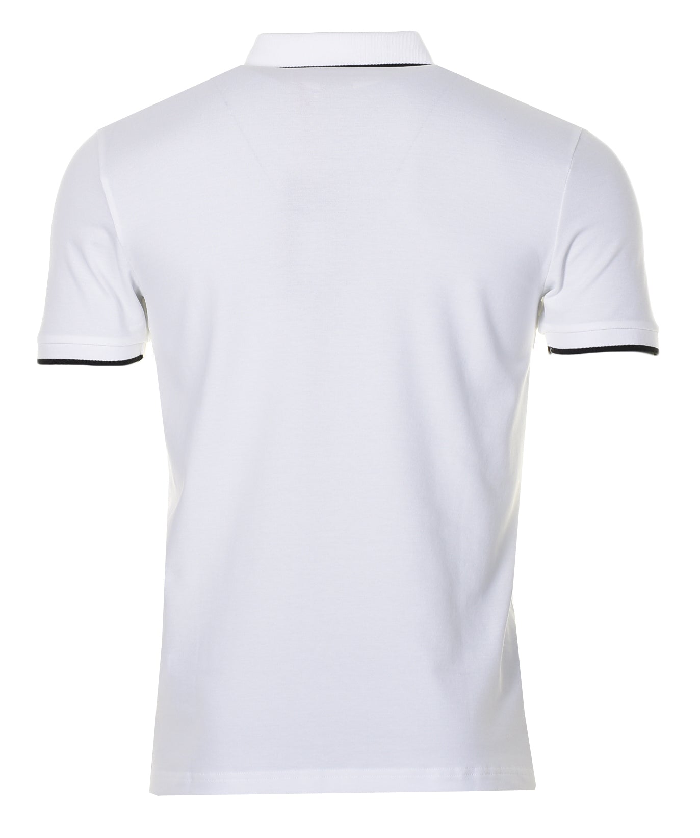 Passertip Short Sleeve Polo Shirt White