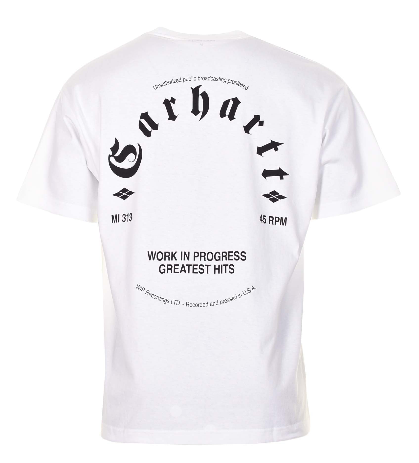 Short Sleeve Greatest Hits T Shirt White