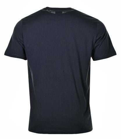 Regular Fit Zebra Card T Shirt Dark Blue