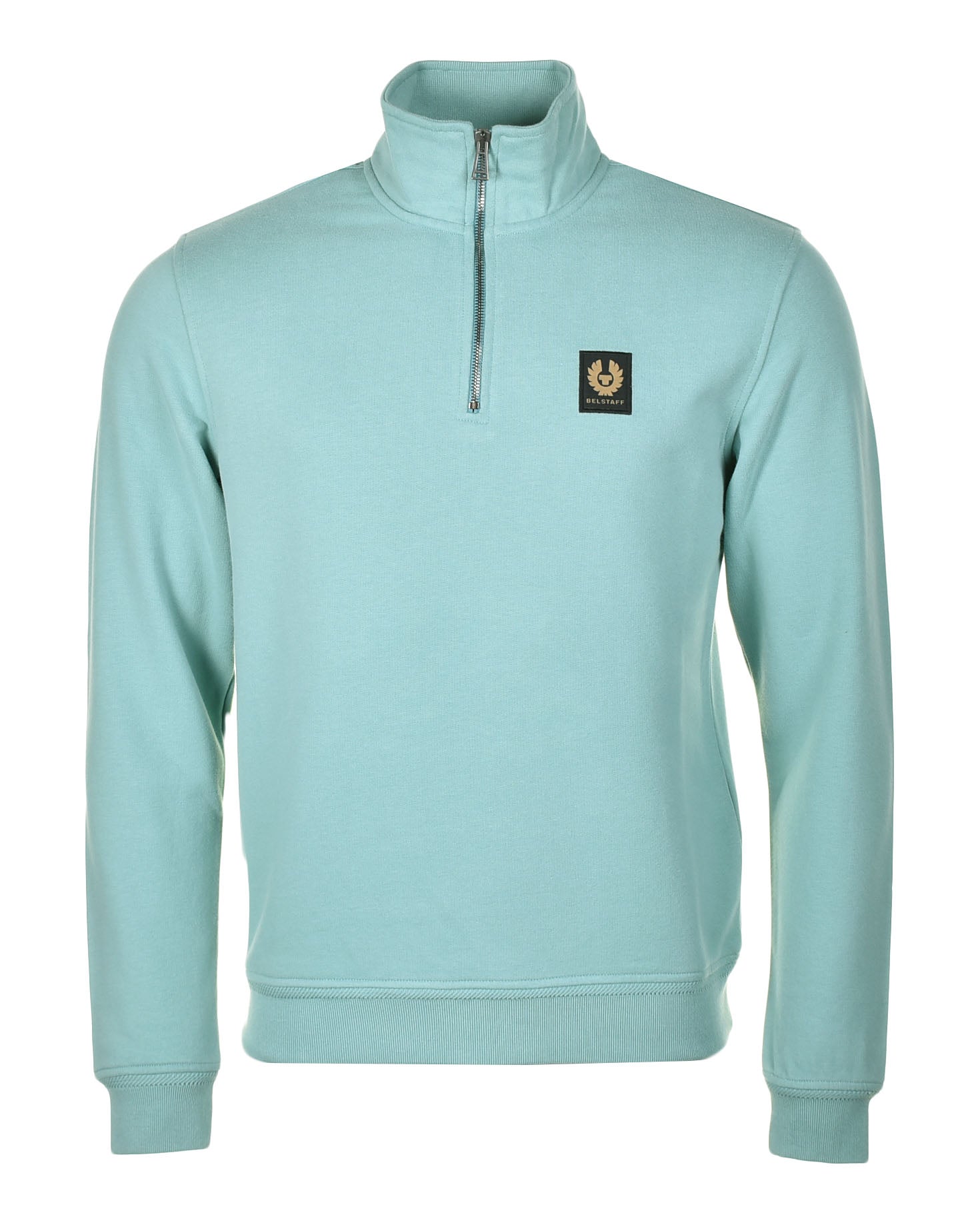 Quarter Zip Sweatshirt Oil Blue