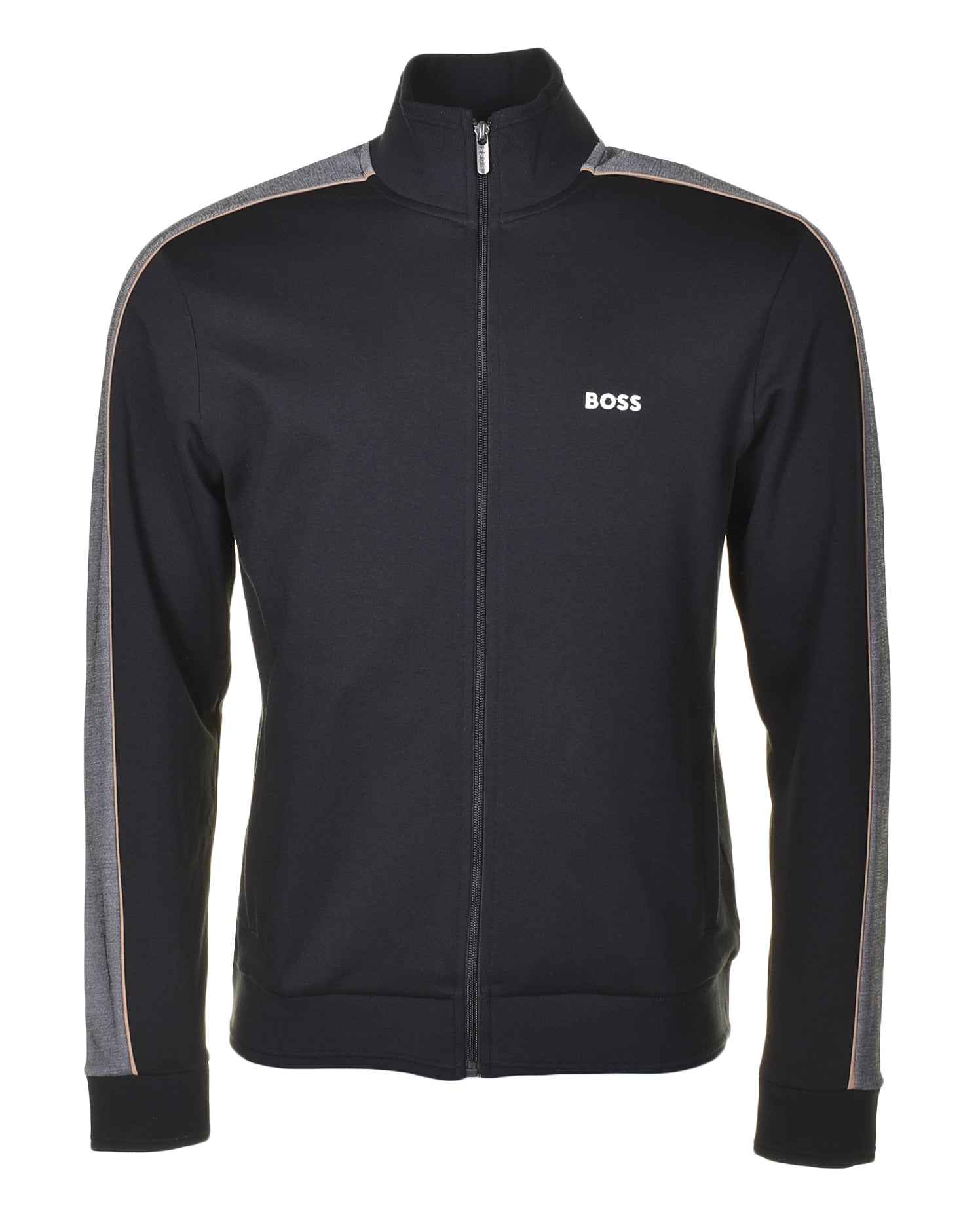 Tracksuit Jacket Black Gold