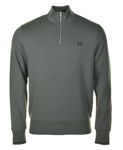 Half Zip Sweatshirt Field Green