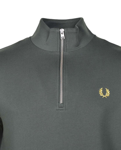 Half Zip Sweatshirt Court Green