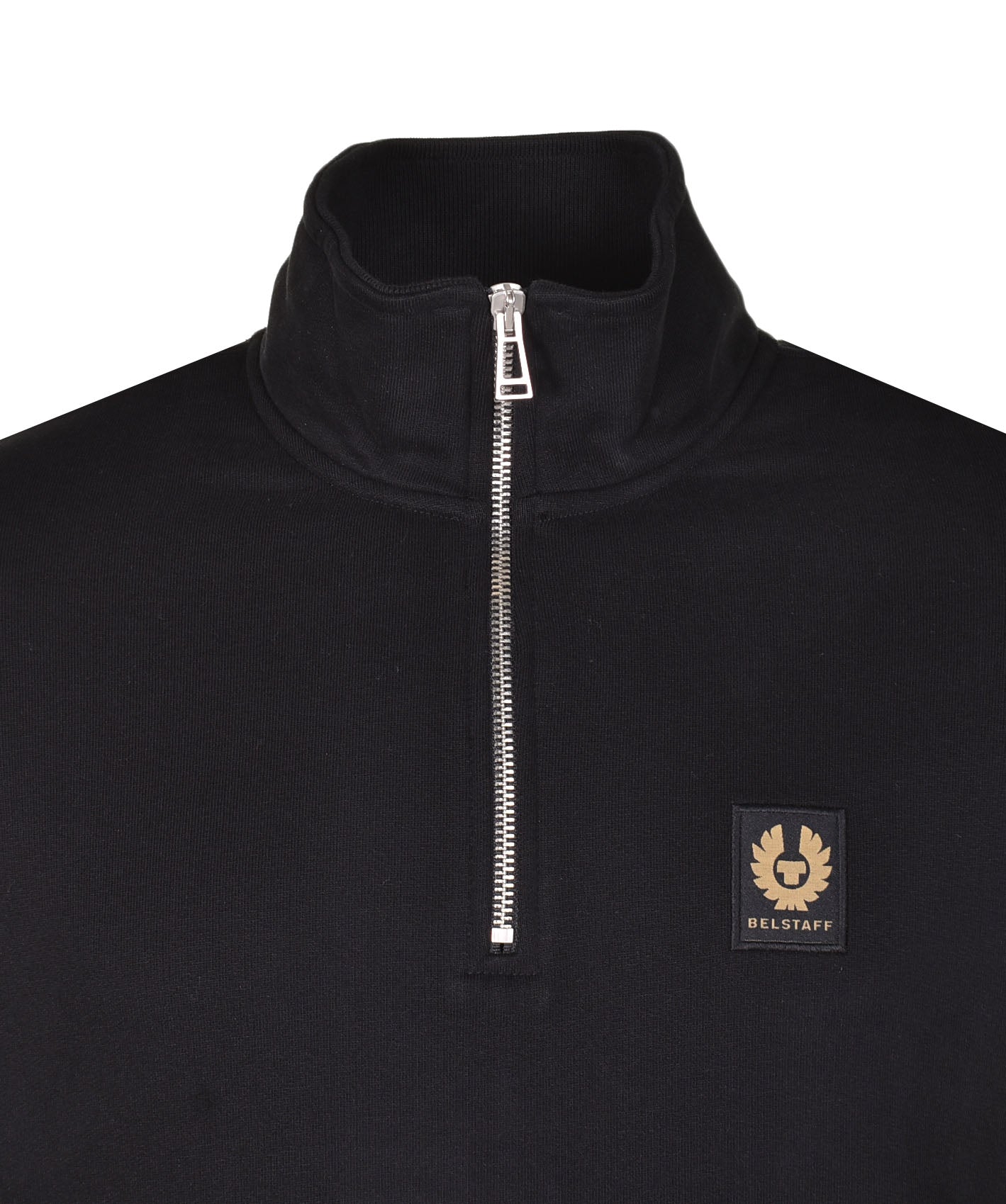 Quarter Zip Sweatshirt Black