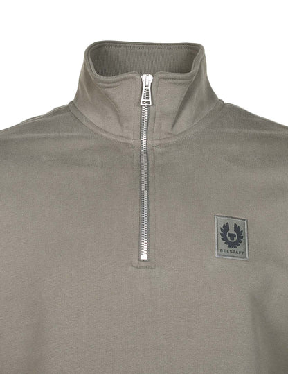 Quarter Zip Sweatshirt Surplus Green