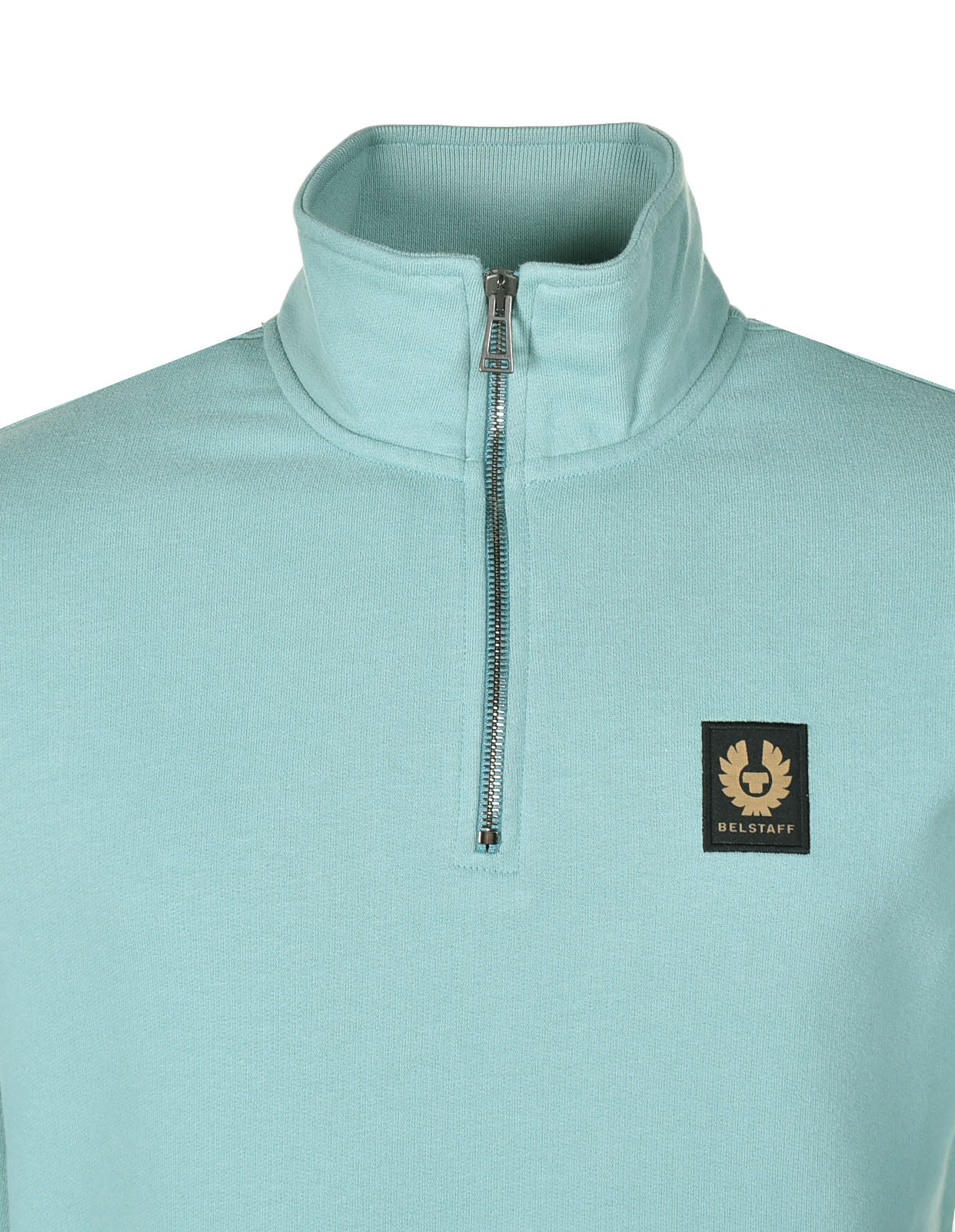 Quarter Zip Sweatshirt Oil Blue