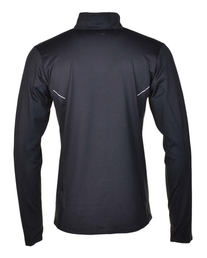 Long Sleeve Three Pitch Tech Knit 1/4 Zip Black