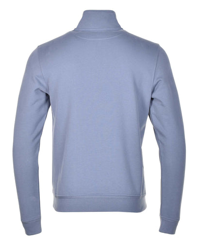 Quarter Zip Sweatshirt Blue Flint