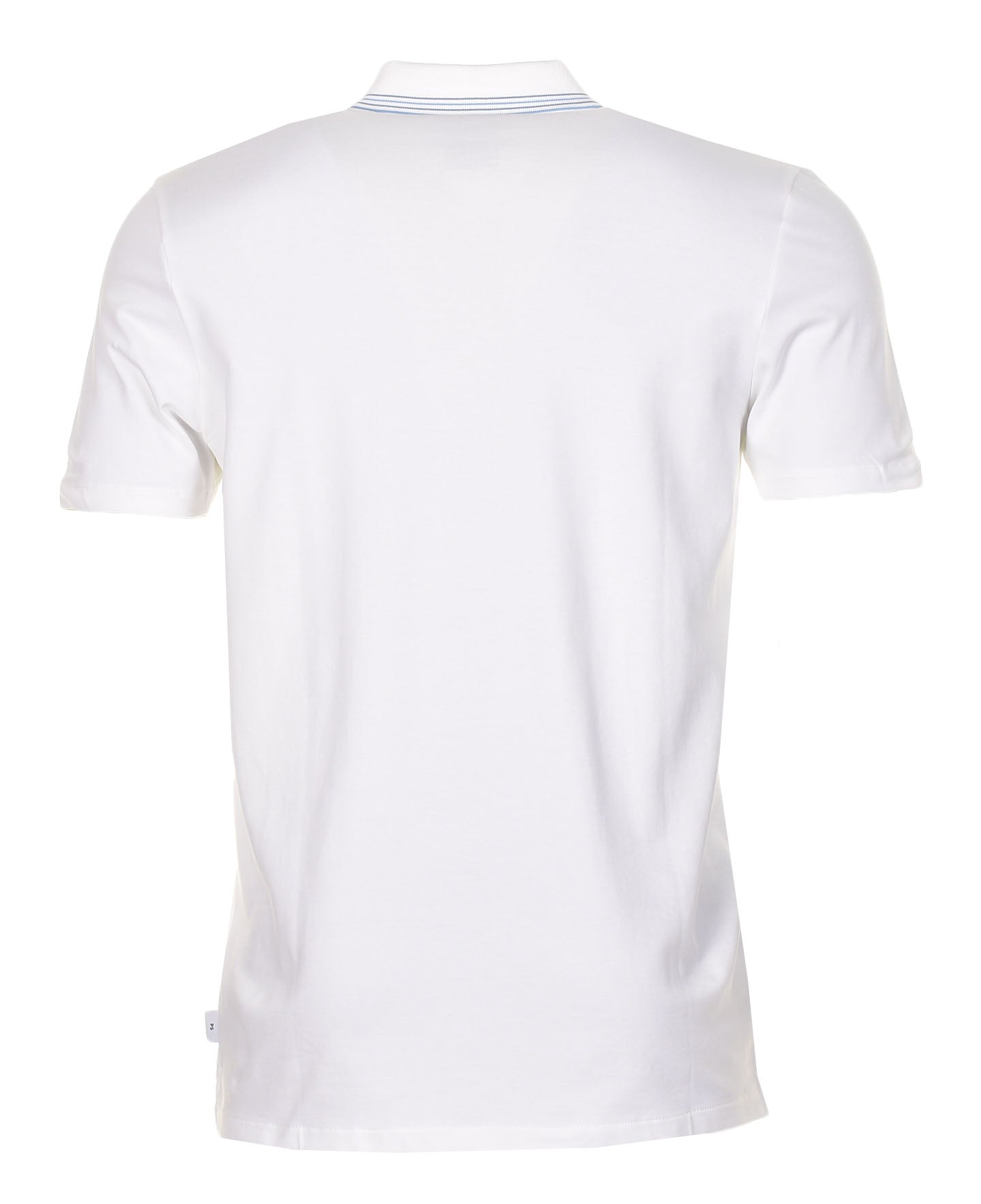 Regular Fit Short Sleeve Zip Polo Off White