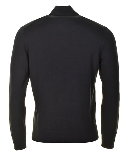 Kanobix Knitted Quarter Zip Black