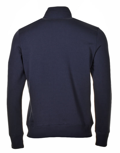 Zebra Half Zip Sweatshirt Dark Navy