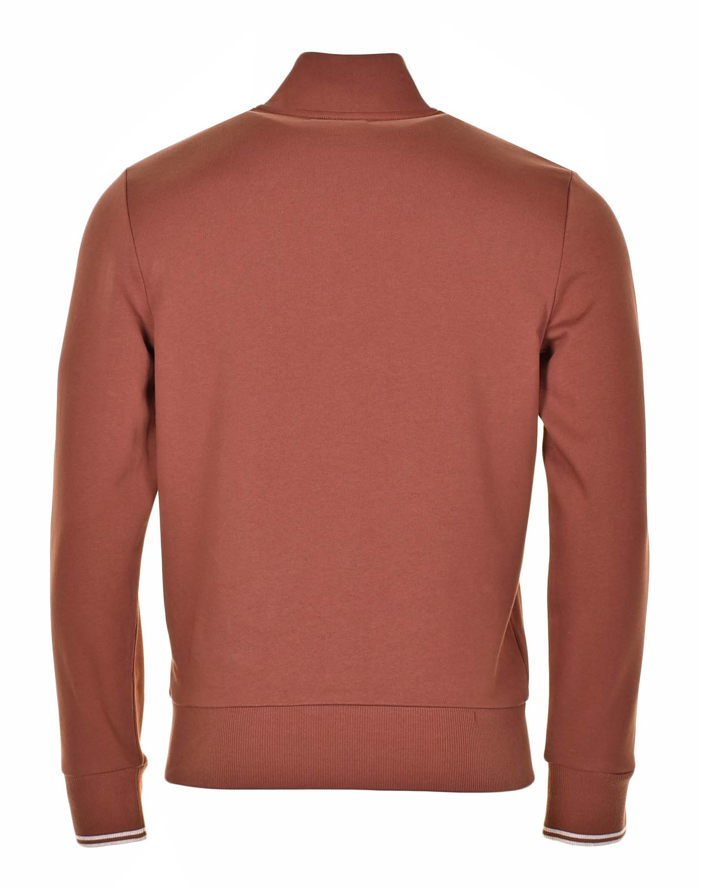 Half Zip Sweatshirt Whiskey Brown