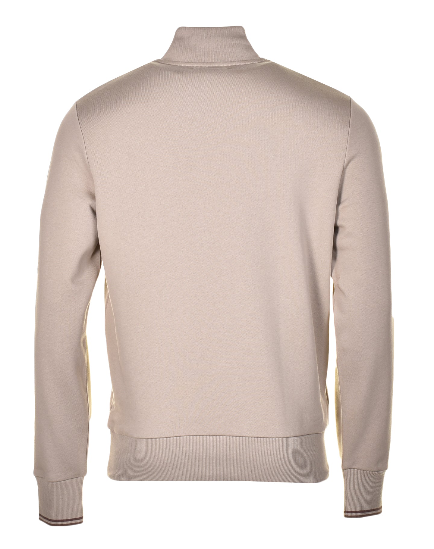 Half Zip Sweatshirt Warm Grey Brick