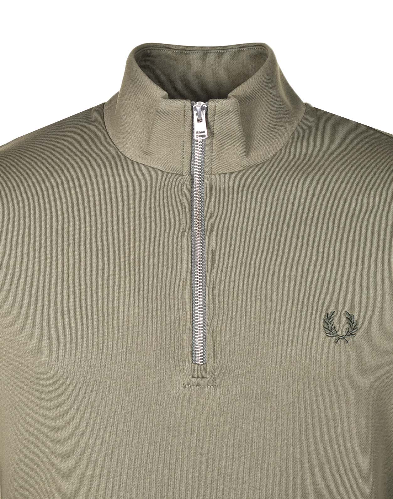 Half Zip Sweatshirt Laurel Green