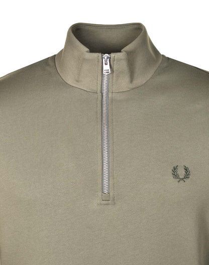 Half Zip Sweatshirt Laurel Green