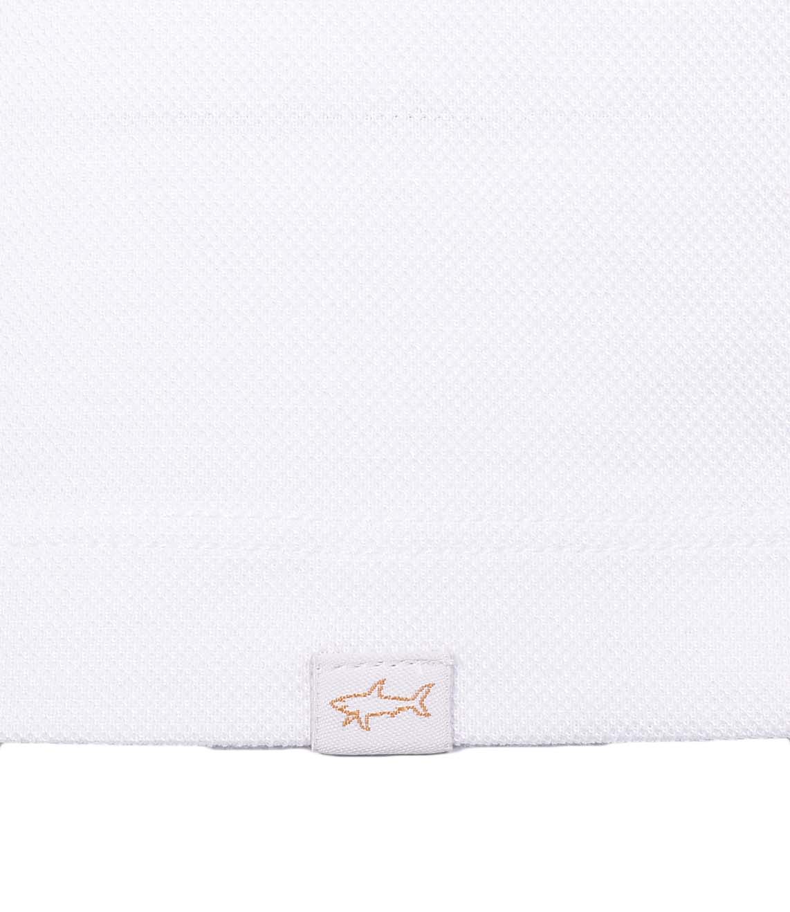 Super Soft S/S Quarter Zip Polo Shirt White