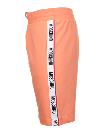 Underwear Side Taped Jogger Shorts Orange