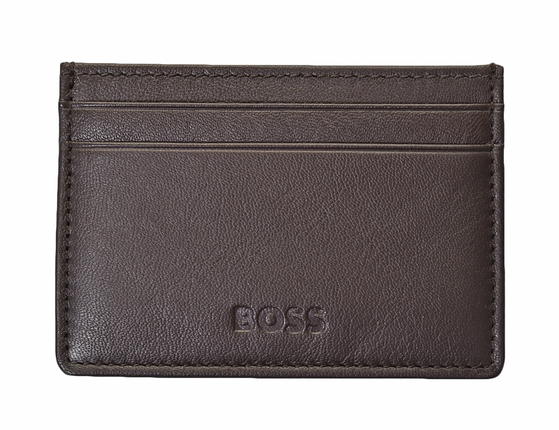 Crew Card Holder Dark Brown