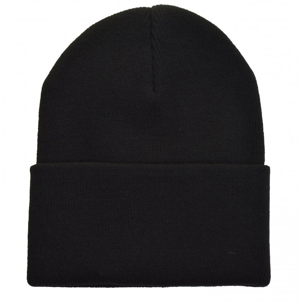 Acrylic Watch Hat Black