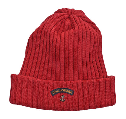 Anchor Beanie Red