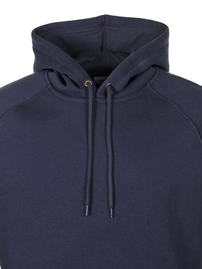 Hooded Chase Sweatshirt Navy