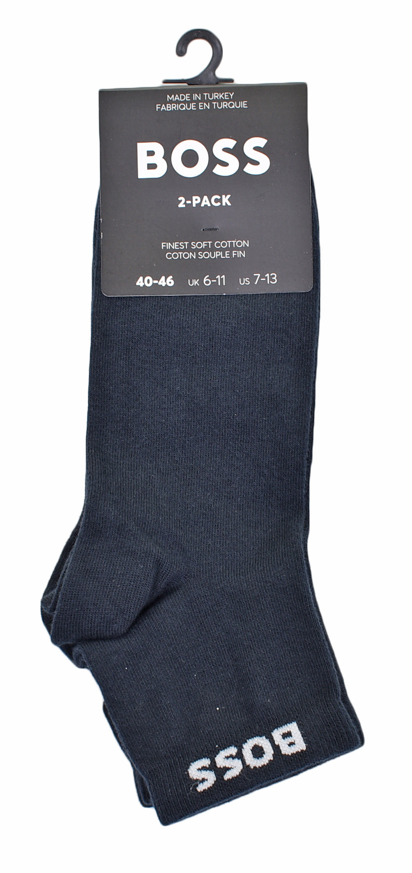 2 Pack SH Uni CC Trainer Socks Navy