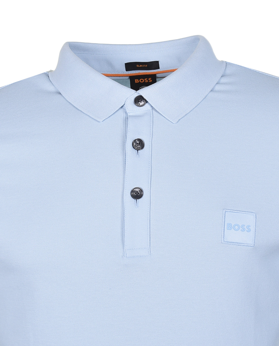 Passenger Short Sleeve Polo Shirt Open Blue