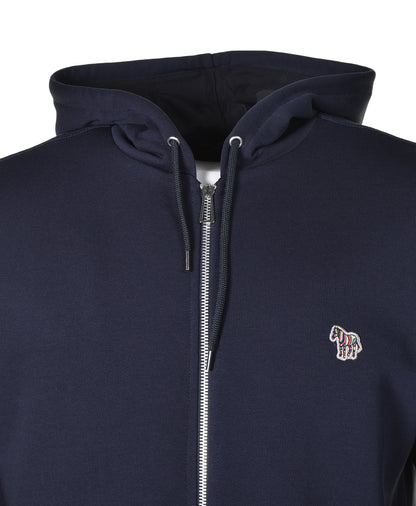 Zebra Full Zip Hoody Navy